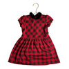 Polo Ralph Lauren Red & Black Plaid Dress - Size 2