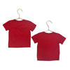 Rabbit Skins Red 'Twin 1' & 'Twin 2' Tee Set - Size 6 Mo