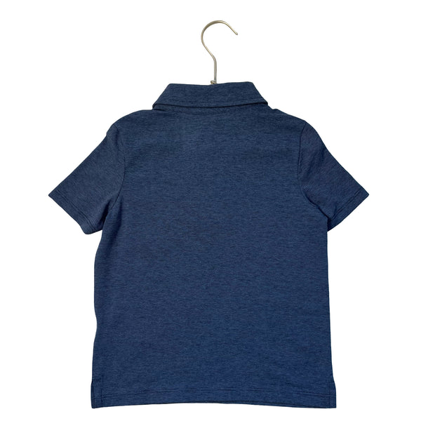 Vineyard Vines Navy Striped 'Edgartown Polo' Shirt - Size 5