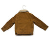 Baby Gap Sherpa-Lined Brown Corduroy Jacket - Size 3