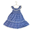 Roller Rabbit Blue & White Flower Pattern Smocked Dress - Size 6