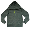 Crewcuts Green Zip-Up Hooded Sweatshirt - Size 4-5