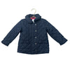 Gymboree Fleece-Lined Navy Quilted Jacket - Size 2T