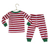 Hanna Andersson Red Striped PJ Set - Size 2T