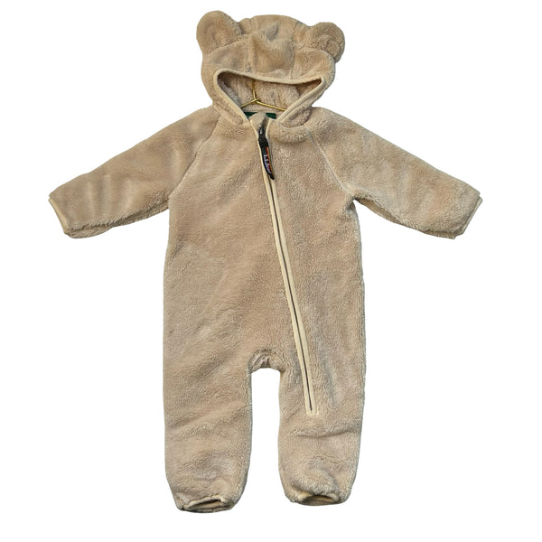 L.L.Bean Tan Fleece Bunting - Size 0-3 Mo