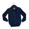 Ben Sherman Navy Shawl-Neck Cardigan Sweater - Size 3-4Y