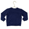 Primary Navy & Rainbow Striped Lightweight Sweatshirt - Size 12-18 Mo
