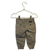 Janie and Jack Khaki Chino Joggers - Size 6-12 Mo
