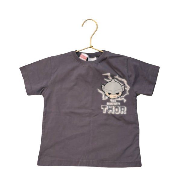 Zara x Marvel Gray Thor T-Shirt - Size 2-3