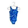 Nike Blue Logo Tie-Dye Swim Suit - Size 5