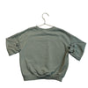 Zara Sage Green Sweatshirt - Size 6