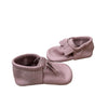 Freshly Picked Blush Leather Soft-Sole Shoes - Size 3