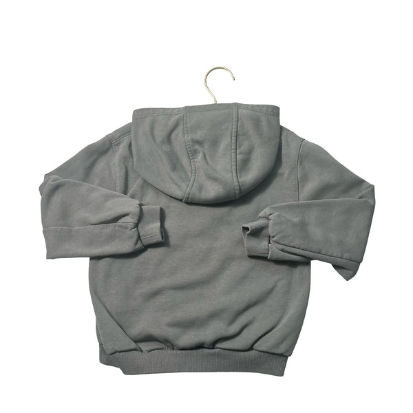 Nike Sage Green Logo Hooded Sweatshirt - Size 7