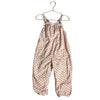 Boden Pink Floral Corduroy Overalls - Size 2/3
