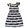 Gap x SJP Navy & Ivory Stripe & Floral Dress - Size M 8
