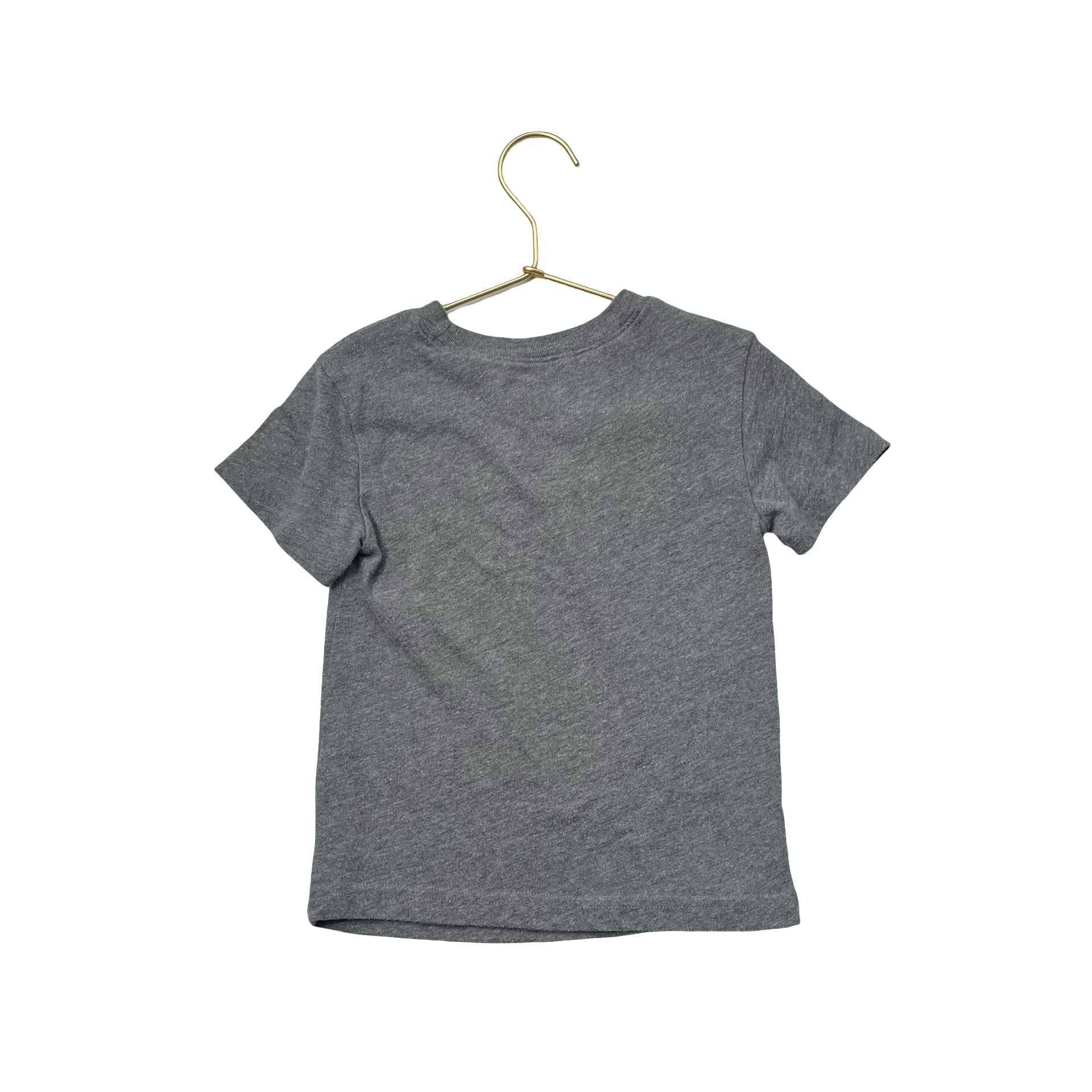 Jumping Beans Gray & Red Dino Heart Tee - Size 2T