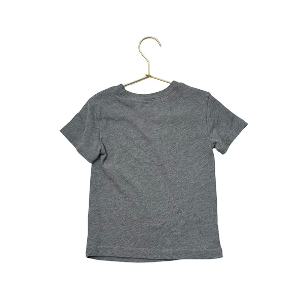 Jumping Beans Gray & Red Dino Heart Tee - Size 2T