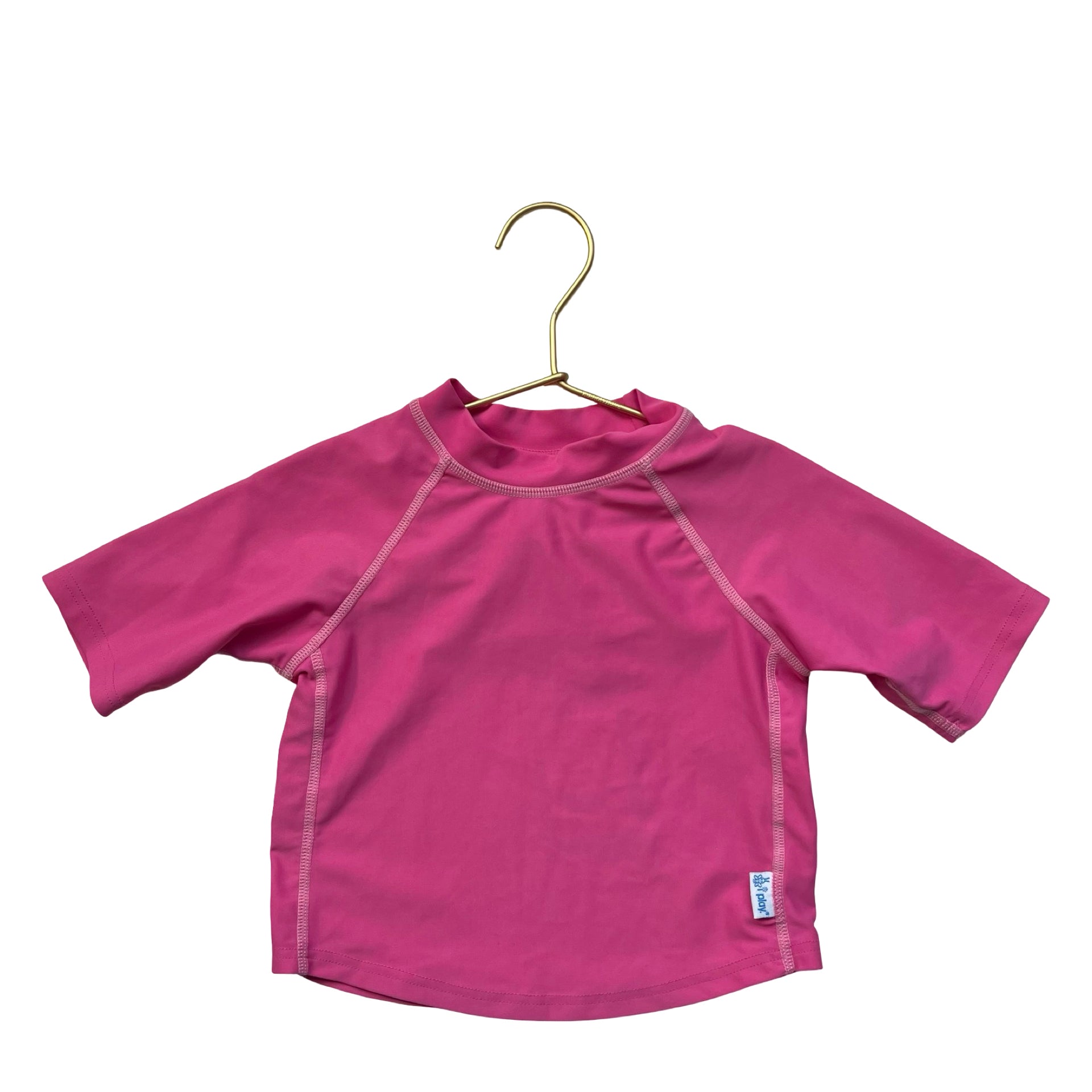 iPlay Pink Rash Guard - Size 24 Mo