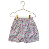 Flap Happy White & Pink Flamingo Print Swim Shorts - Size 4