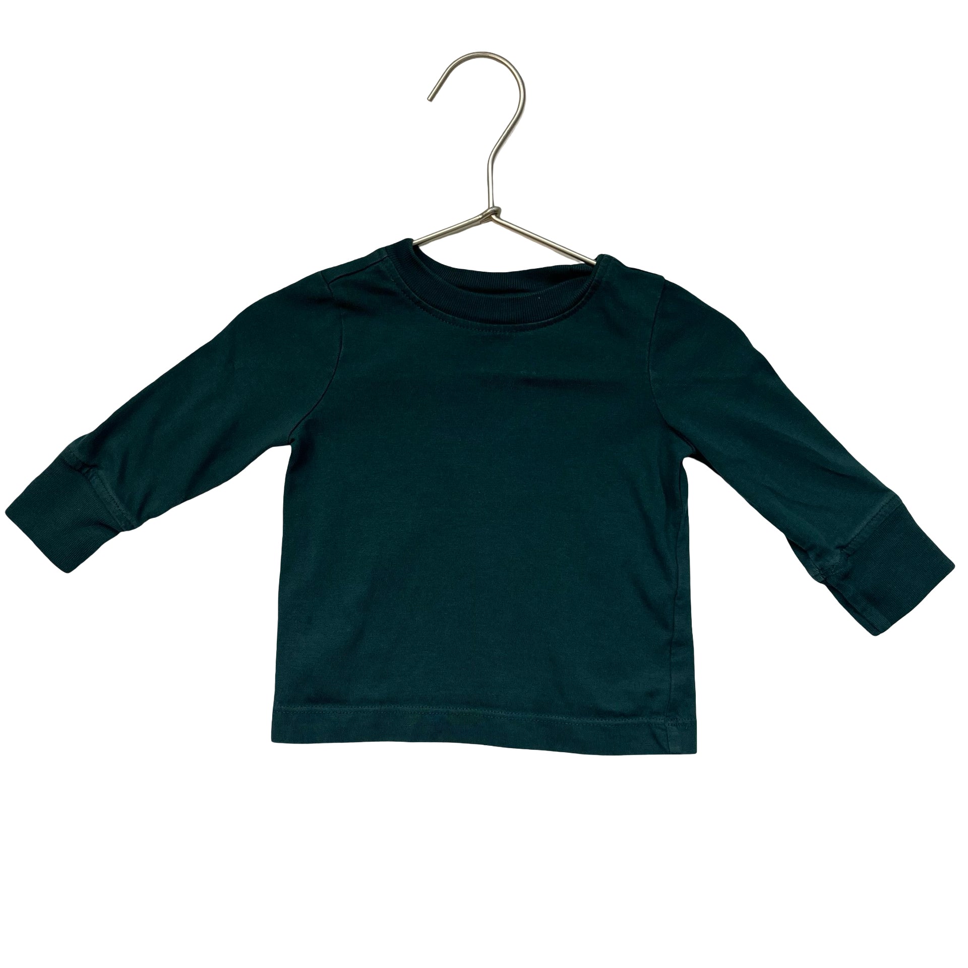 Hanna Andersson Green Shirt - Size 6-12 Mo