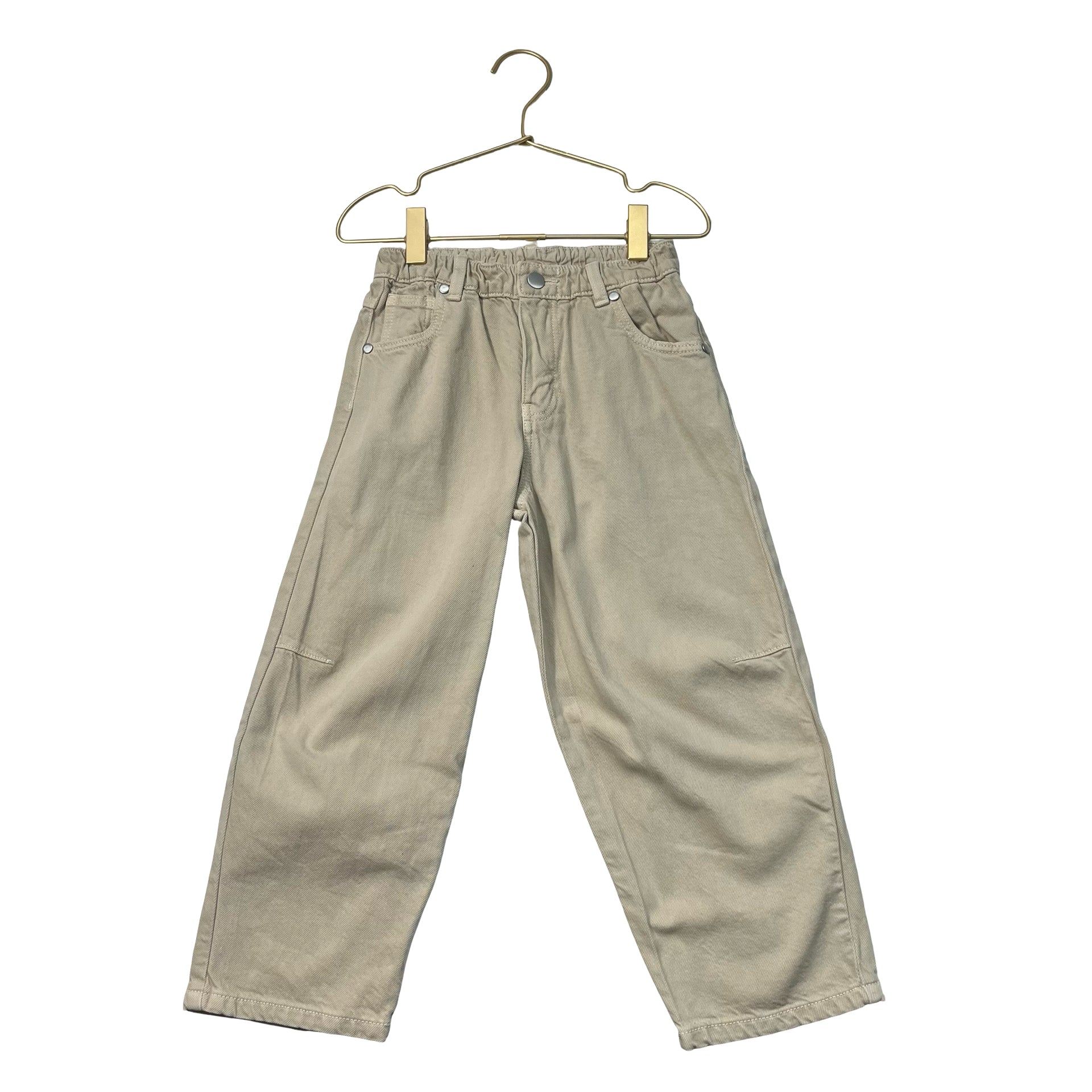 Zara Tan Denim Pants - Size 6