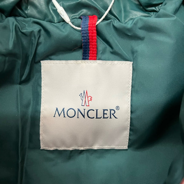 Moncler Green Aubert Puffer Jacket - Size 9-12 Months