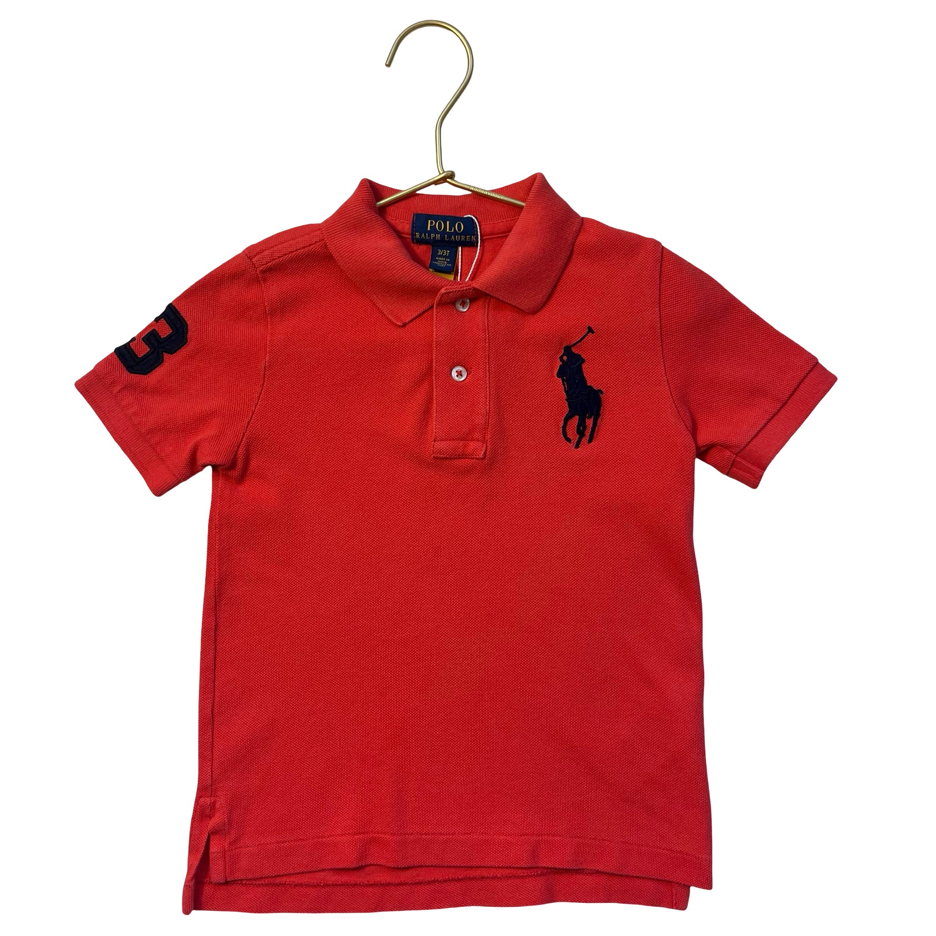 Polo Ralph Lauren Red Polo Shirt - Size 3