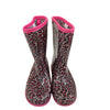 Stride Rite Pink Leopard Print Rain Boots - Size 12