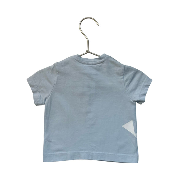 Jacadi Light Blue 'Tut' Bird T-Shirt - Size 12 Mo