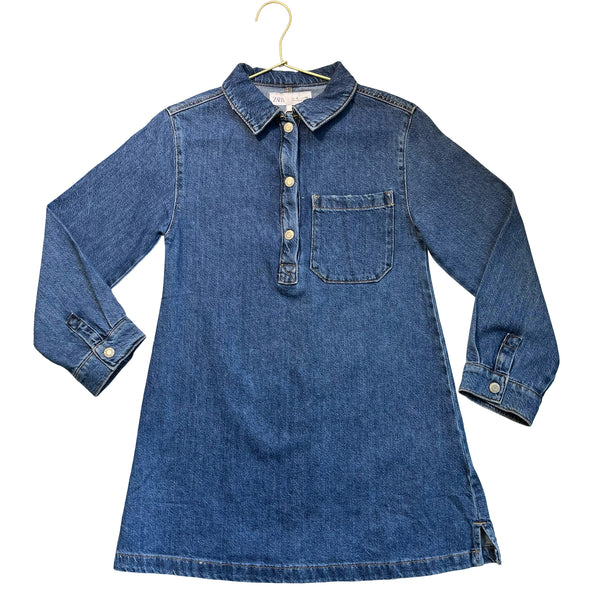 Zara Denim Dress - Size 10