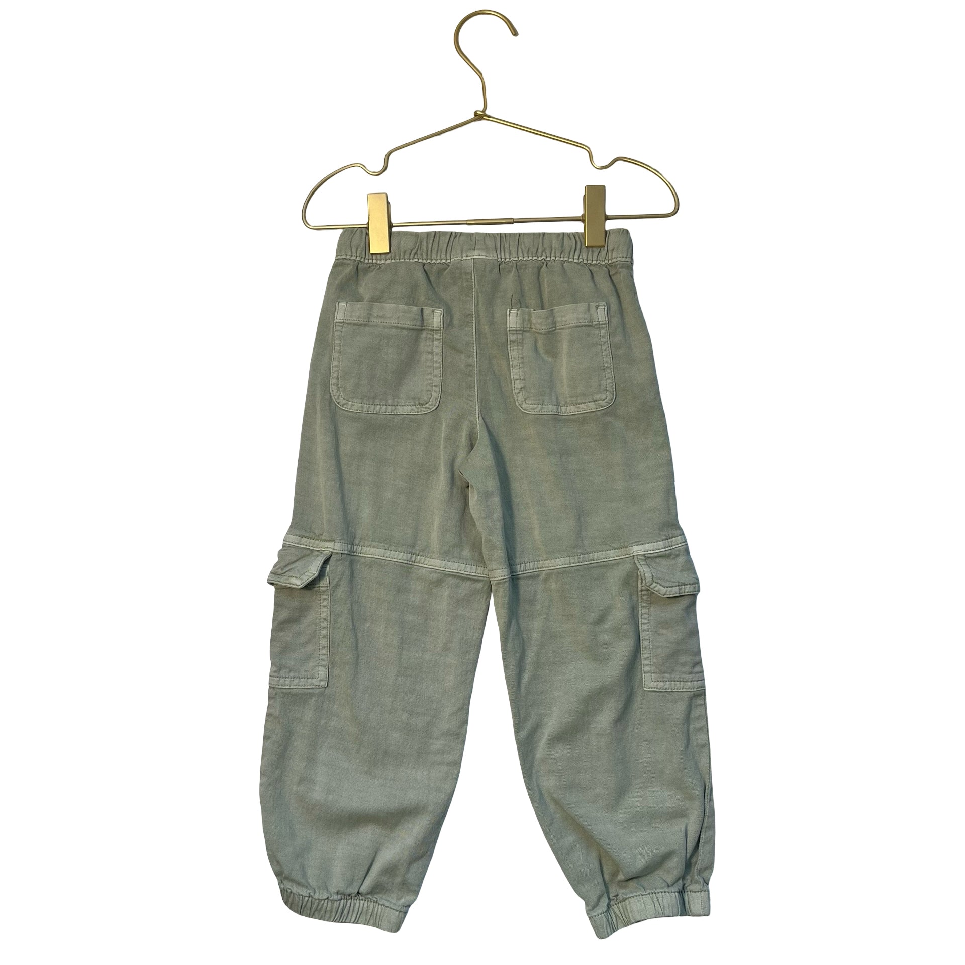 Cat & Jack Sage Green Cargo Jogger Pants - Size 4T