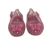 Old Navy Pink Butterfly Jelly Shoes - Size 11