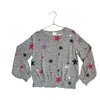 Baby Gap Gray Knit Star Print Top - Size 5