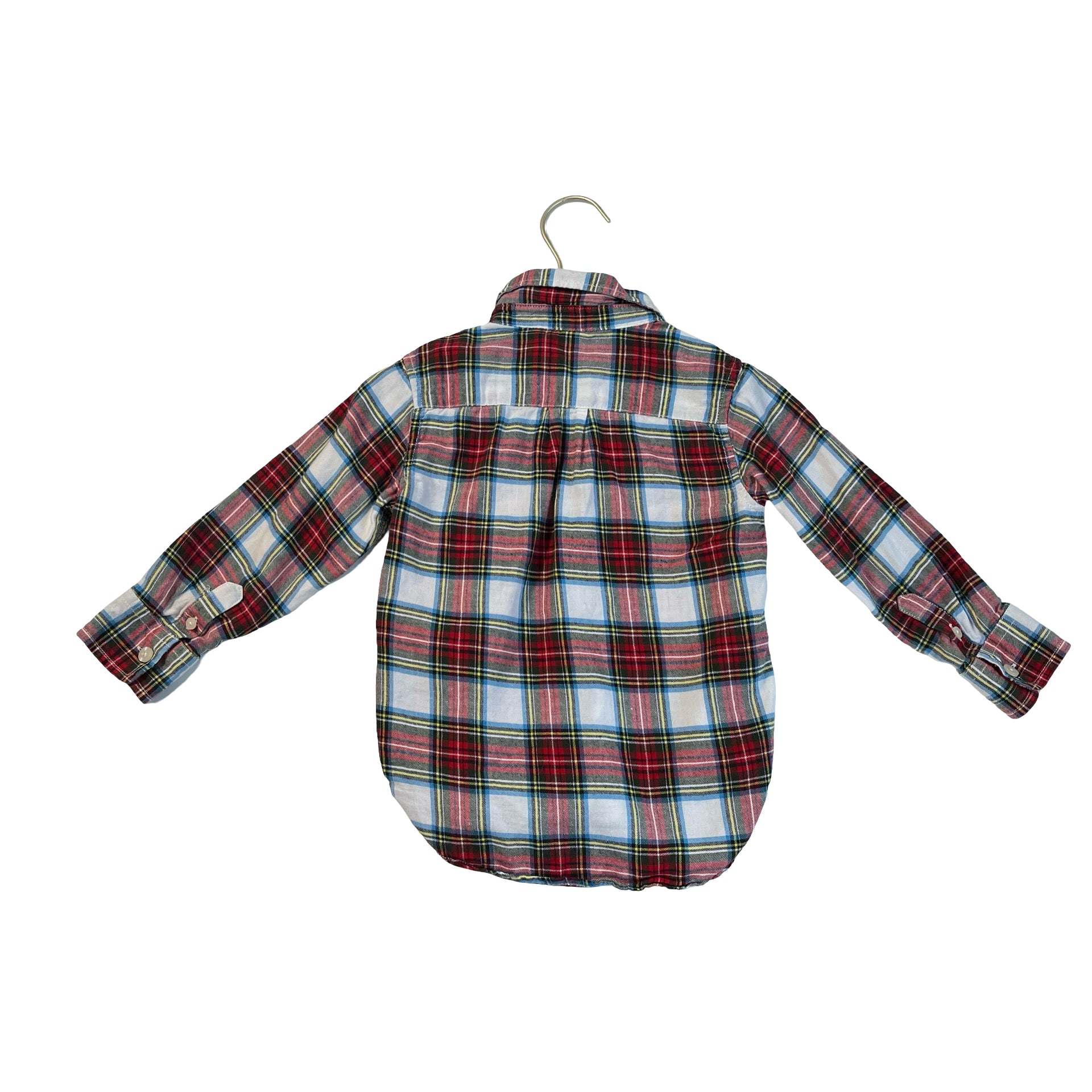 Baby Gap Tartan Plaid Button Down Shirt - Size 3