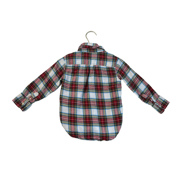 Baby Gap Tartan Plaid Button Down Shirt - Size 3