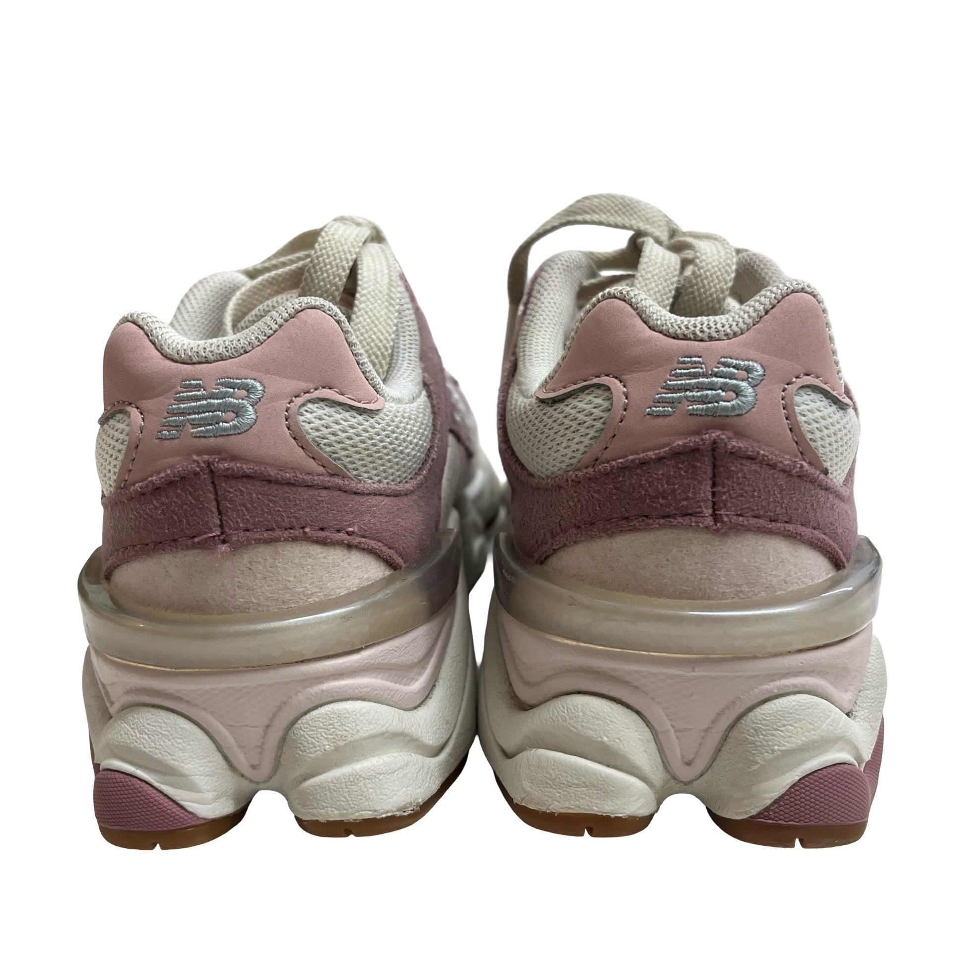 New Balance 9060 Ivory, Pink, Dusty Rose Sneakers - Size 12