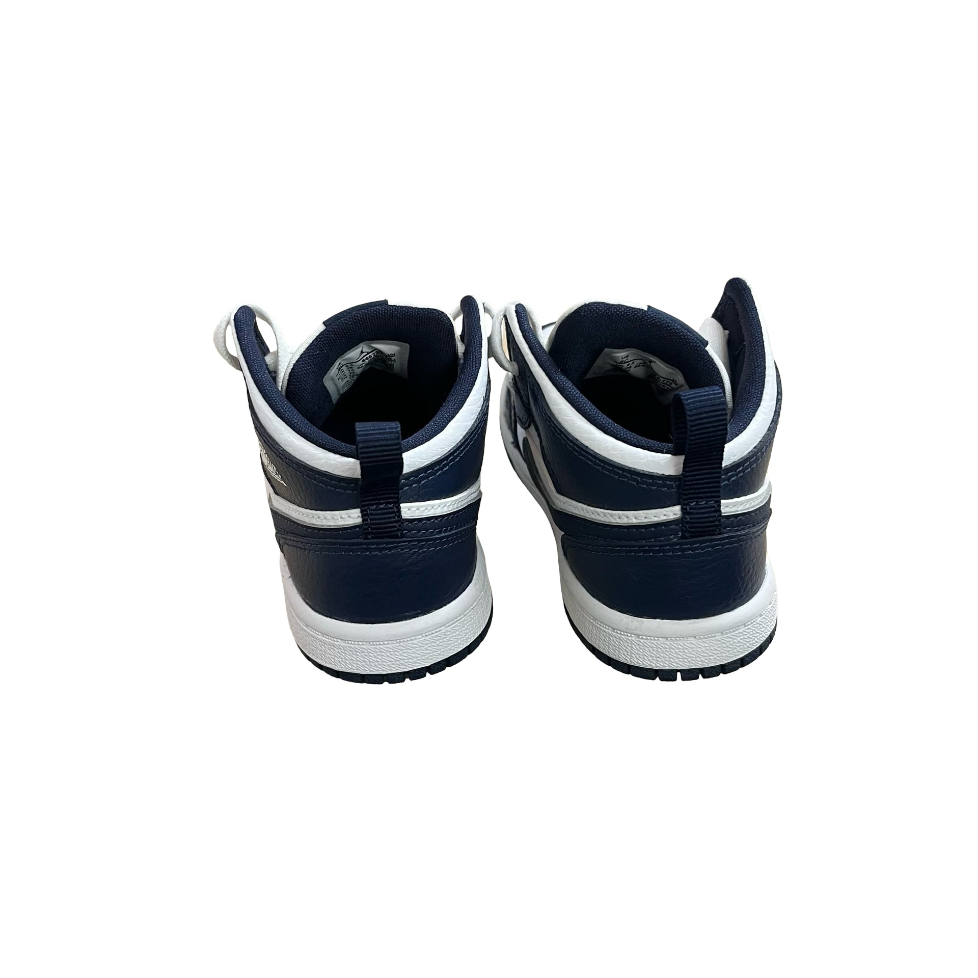 Nike Air Jordan Navy & White Sneakers -Size 9C