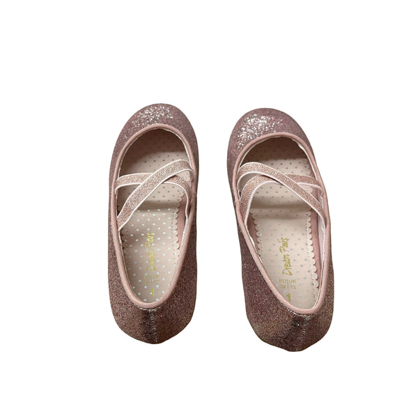 Dream Pairs Pink Sparkle Shoes New in Box - Size 1Y Big Kid