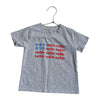 Stitchy Fish Gray Fish Flag T-Shirt - Size 2T