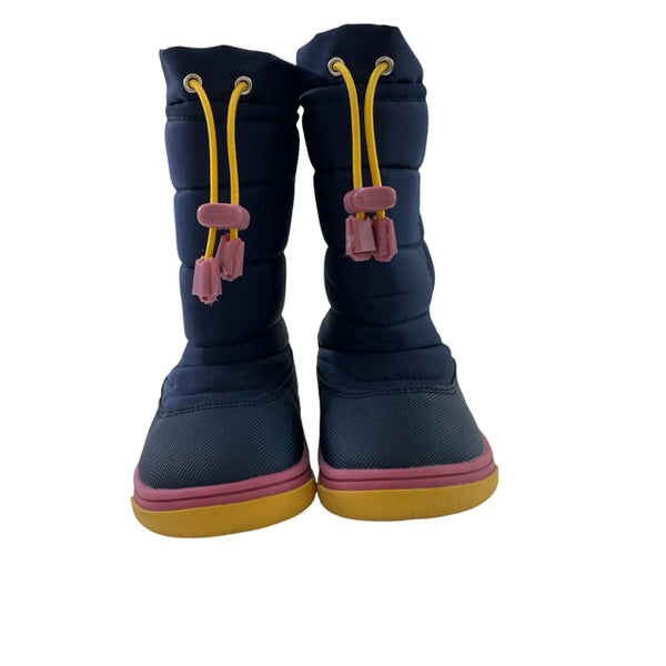 Ten Little Thinsulate Navy Winter Boots - Size 6M