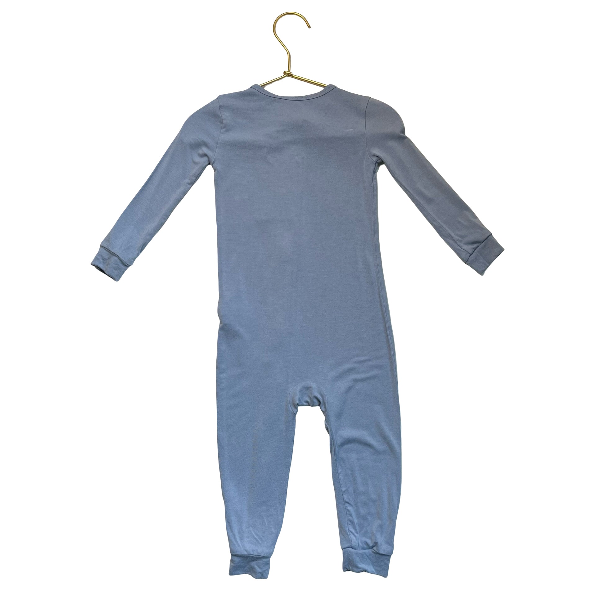 Quince Blue One-Piece PJs - Size 18-24 Mo
