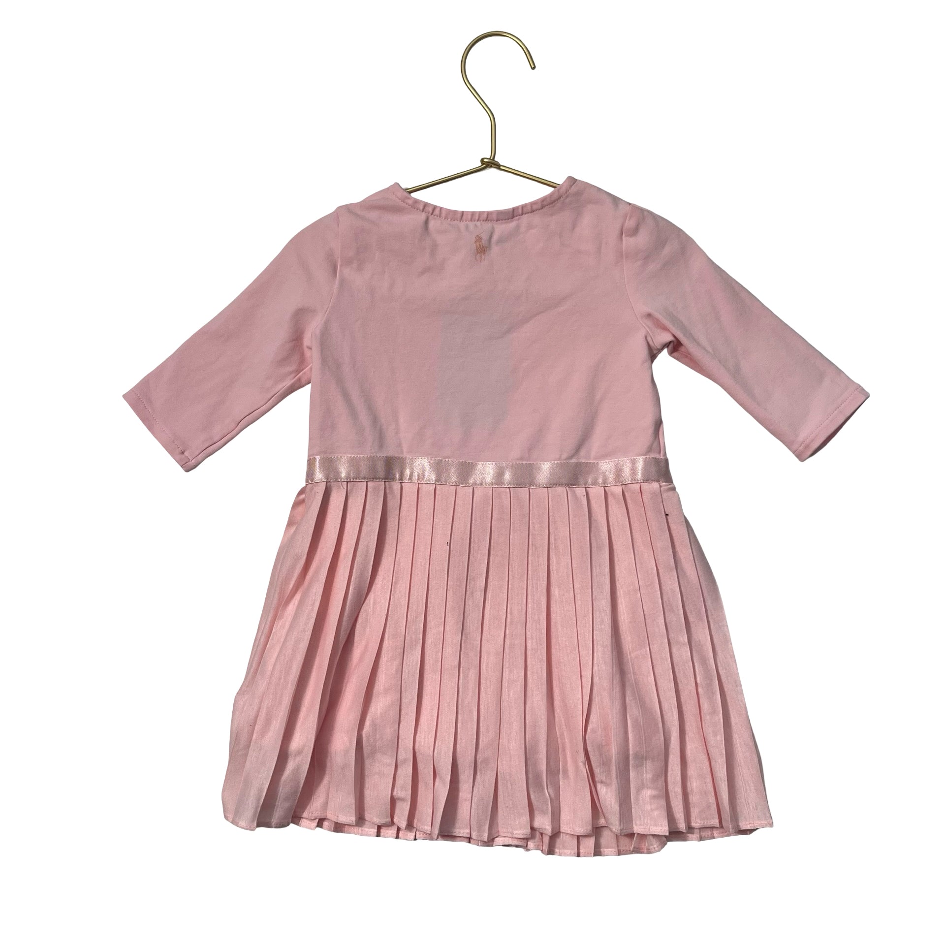 Ralph Lauren Pink Pleated Dress - Size 18 Mo
