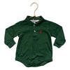 Beaufort Bonnet Green Polo Onesie Bodysuit - Size 6-12 Mo