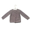 Jamie Kay Taupe Cotton Cardigan Sweater - Size 3Y