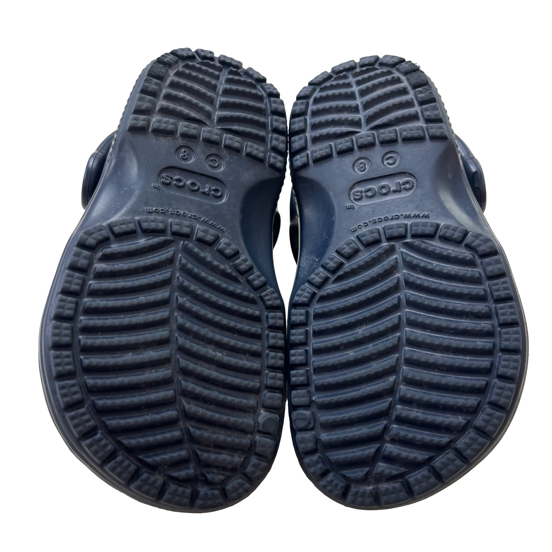 Crocs Navy Shoes - Size C8