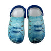 Rugged Shark Blue Ocean & Shark Print Shoes - Size 13