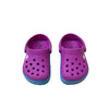Crocs Fuchsia & Blue Shoes - Size C5