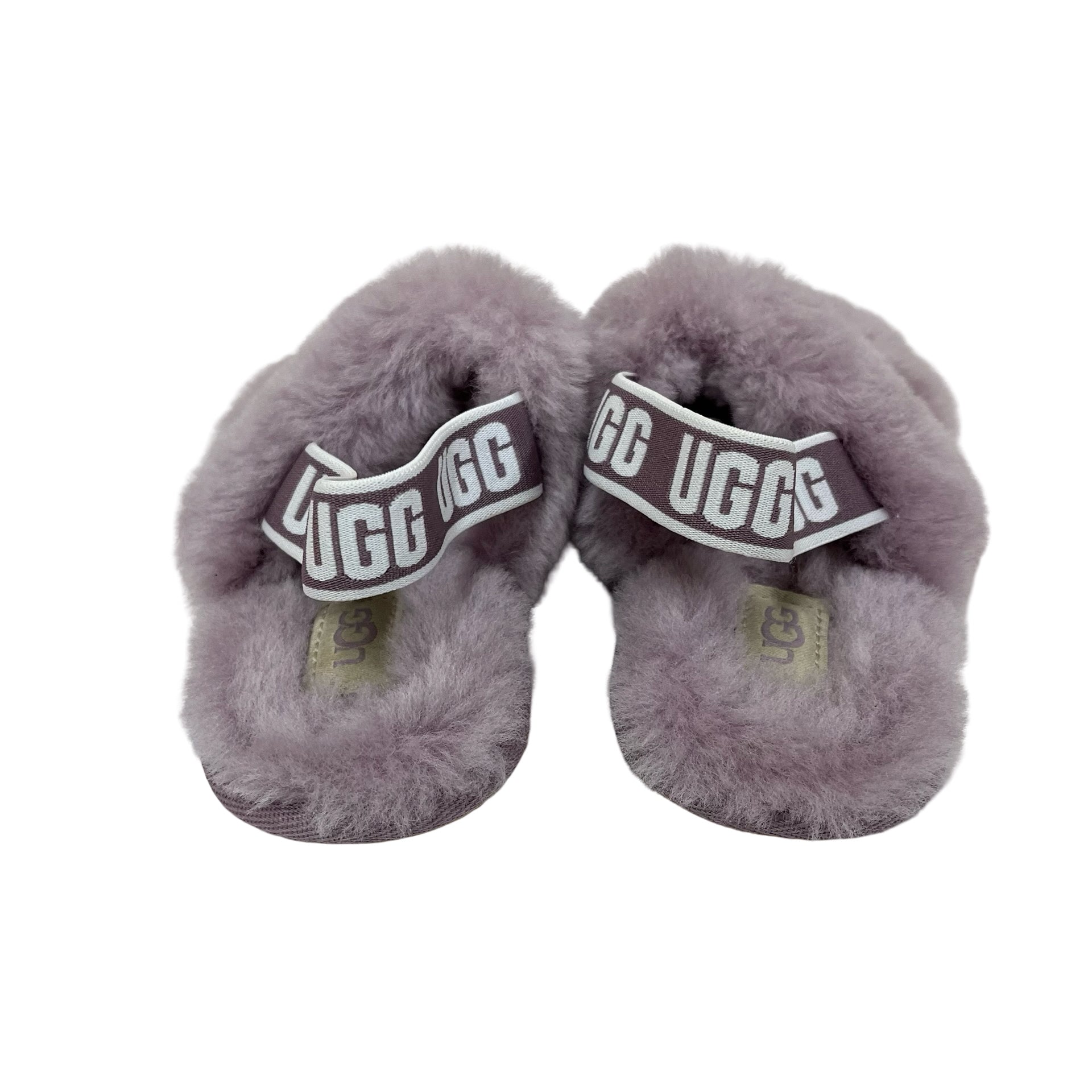 UGG Lavender Shearling Slide Slippers - Size 9