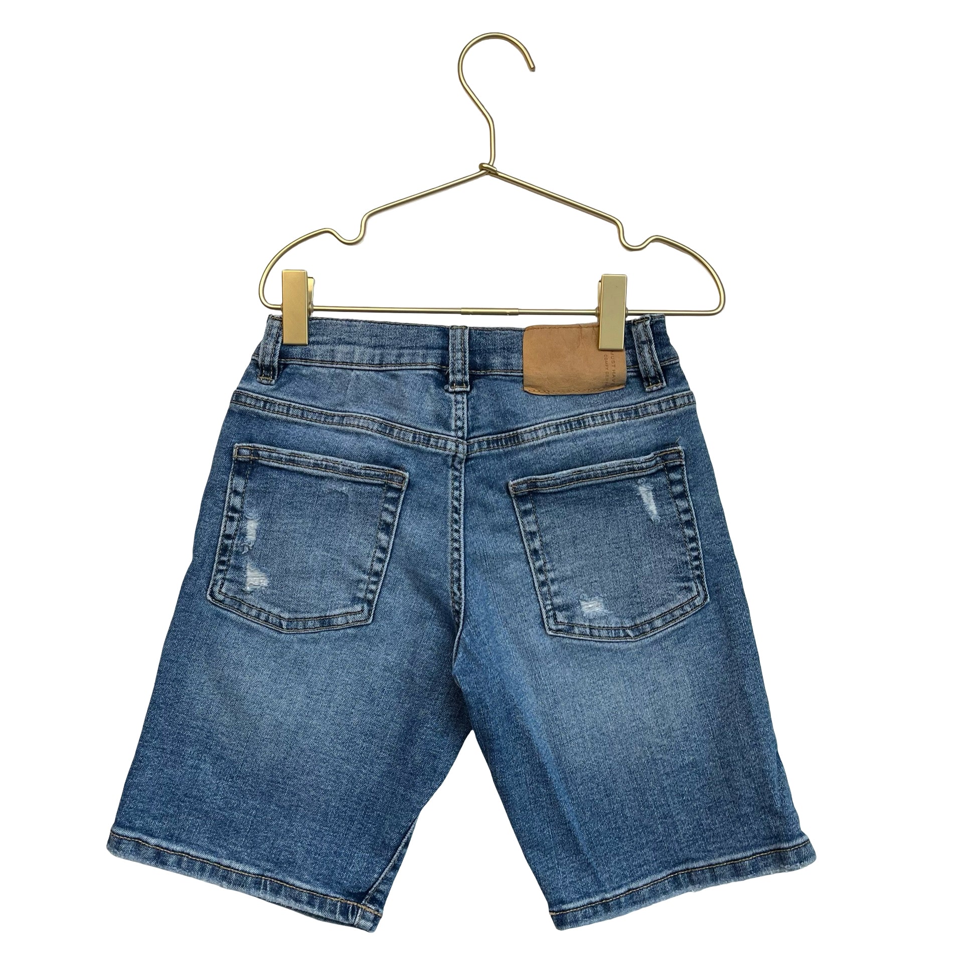 Zara Distressed Denim Jean Shorts - Size 8