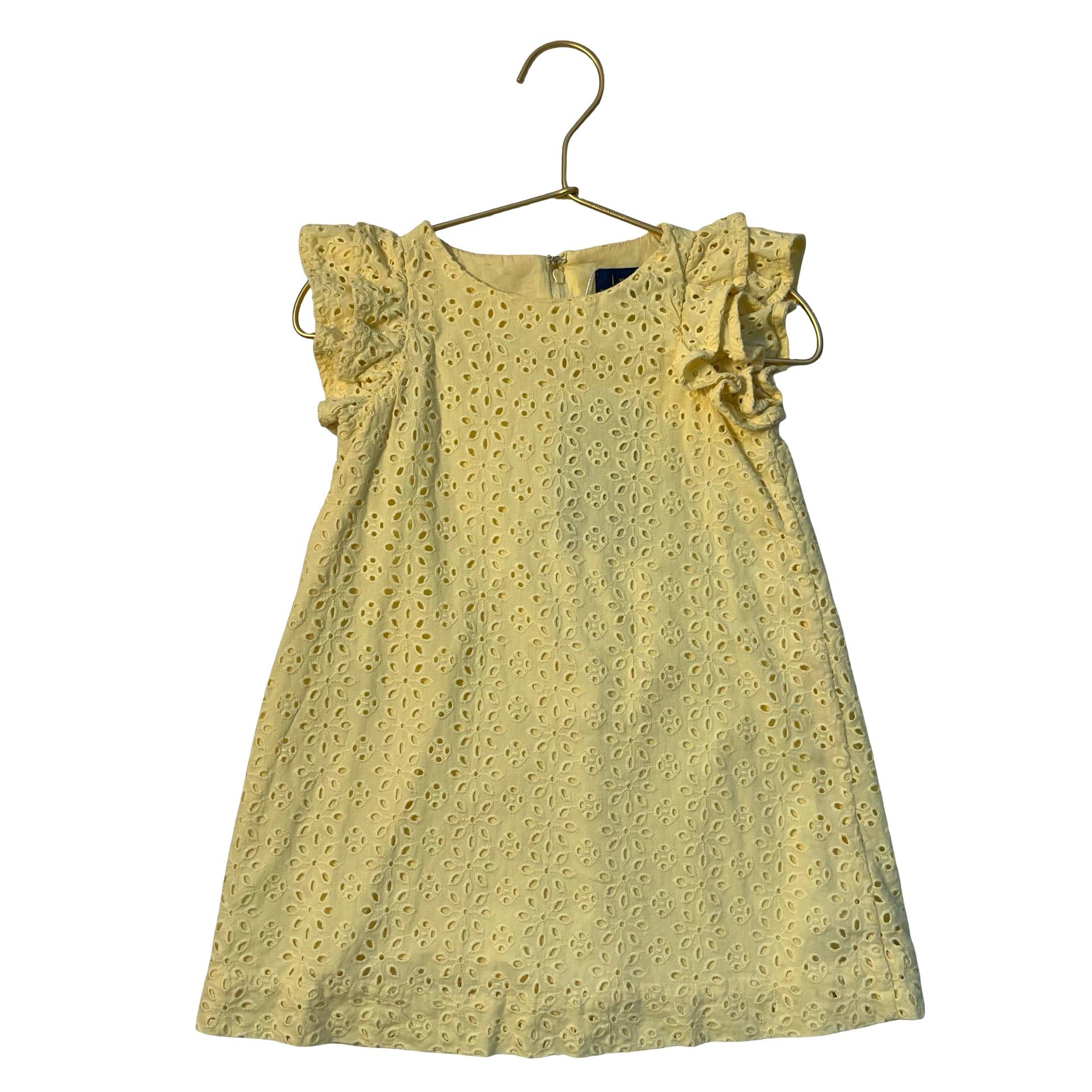 Polo Ralph Lauren Yellow Eyelet Dress - Size 2